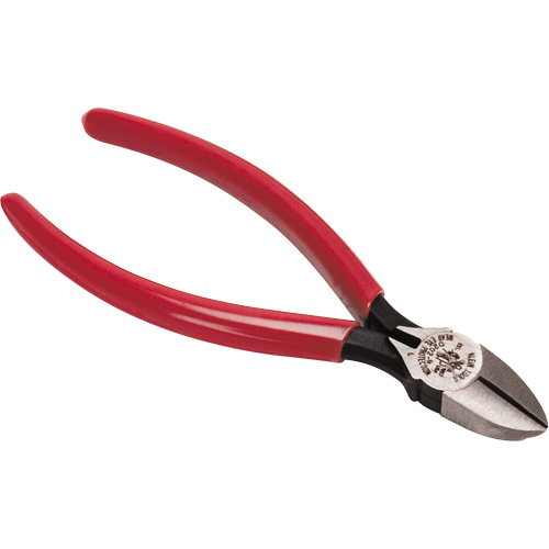 Tapered Nose Diagonal Cutters, 6-1/8" L Action Paper