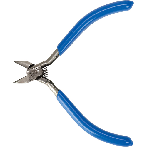Midget Tapered Nose Diagonal Cutters, 4-1/4" L Action Paper