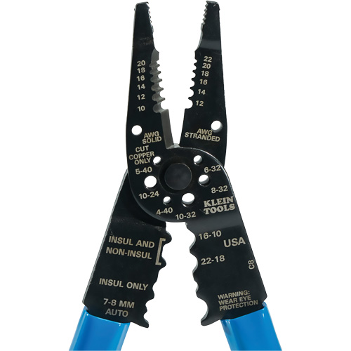 Outils polyvalents &agrave; bec long, 8-1/4" lo, 10 - 22 AWG Action Paper