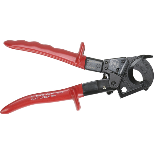 Ratcheting Cable Cutters, 10" Action Paper