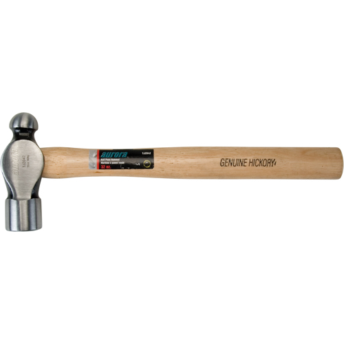 Marteau &agrave; panne sph&eacute;rique, Poids de la t&ecirc;te 32 oz, Face Ordinaire, Prise Bois Action Paper