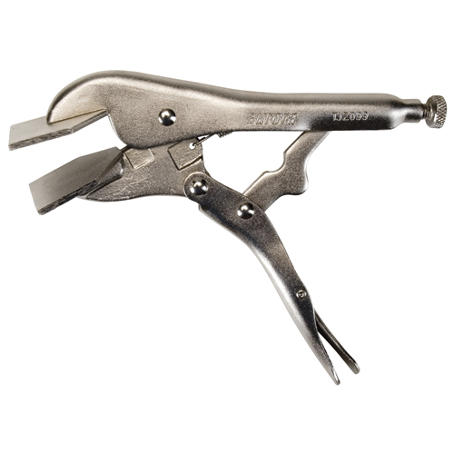 Locking Sheet Metal Pliers, 8" Length, Welding Action Paper