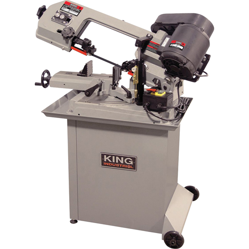 Dual Swivel Metal Cutting Band Saws, Horizontal, Round 5" and 5" x 6" Rectangular Cutting Capacity Action Paper