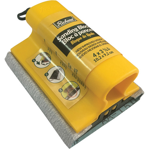 Sanding Block Action Paper