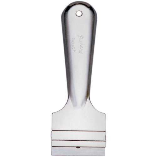 Grattoirs &agrave; lame de rasoir, Lame Acier &agrave; haute teneur en carbone, Largeur 1-1/2", Manche M&eacute;tal Action Paper