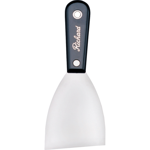 Putty Knife Stiff Steel, 3", Steel Blade Action Paper