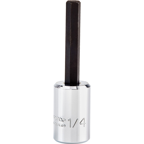Hex Long Bit, 3/8" Drive Action Paper