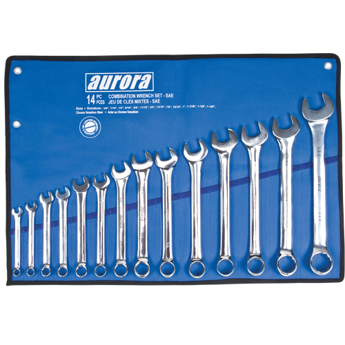 Wrench Set, Combination, 14 Pieces, Imperial Action Paper