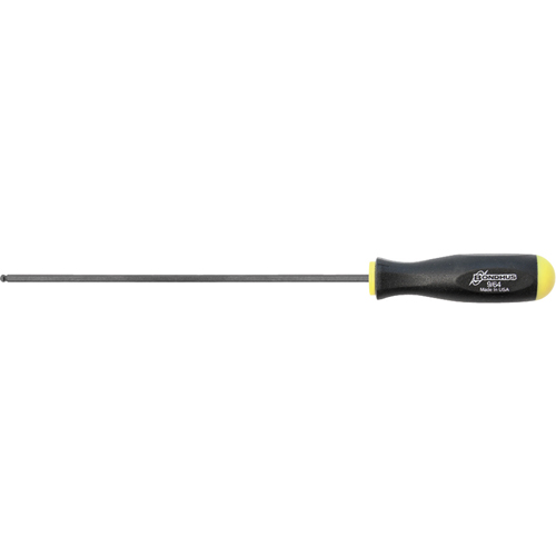 Ball Driver Long Length Screwdrivers - SAE Action Paper