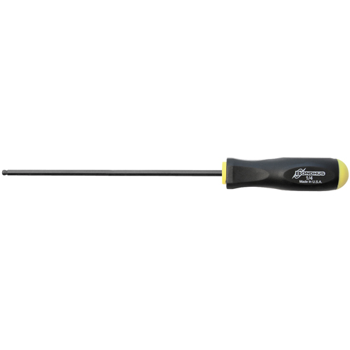 Ball Driver Long Length Screwdrivers - SAE Action Paper