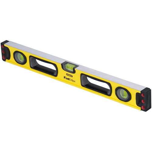 Level, Box, 2' L, Aluminum, 3, Non-Magnetic Action Paper