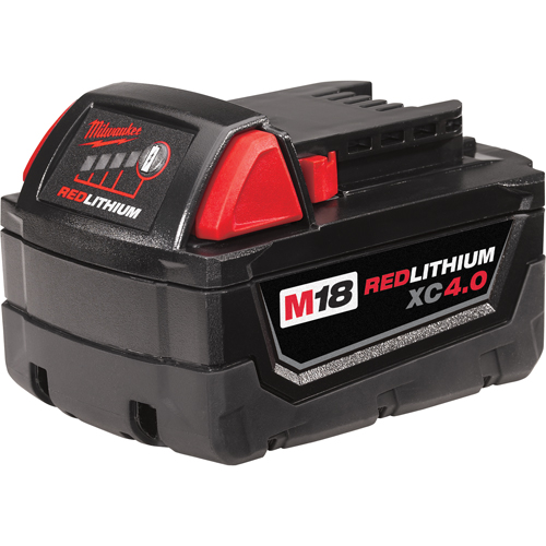 Bloc-piles M18 Redlithium, Lithium-ion, 18 V, 4 A Action Paper