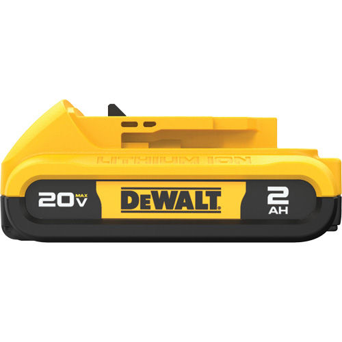 20V Max* Compact XR Battery Pack, Lithium-Ion, 20 V, 2 A Action Paper