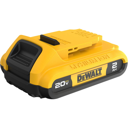 20V Max* Compact XR Battery Pack, Lithium-Ion, 20 V, 2 A Action Paper
