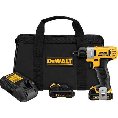 Ensemble de tournevis max, 1/4", 12 V, 160 UWO couple max., Lithium-ion bloc-pile Action Paper