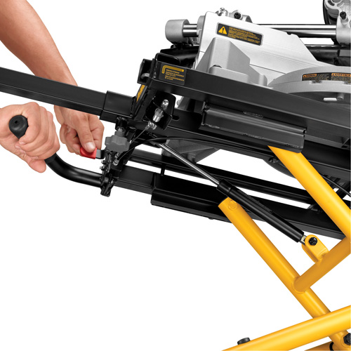 Heavy-Duty Rolling Mitre Saw Stand Action Paper