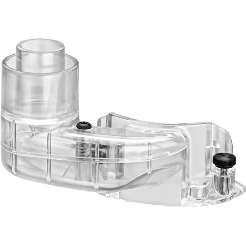 Adaptateur d'extracteur de poussi&egrave;re pour toupie &agrave; base fixe Action Paper