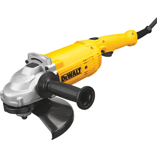 Large Angle Grinder, 9", 120 V, 15 A, 6500 RPM Action Paper