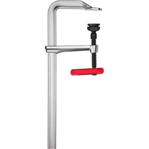 Serre-joints &agrave; coulisse avec poign&eacute;e ergonomique pour service normal, 8" (203,2 mm), Force de serrage 2800 lb Action Paper
