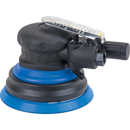 5" Dual-Action Orbit Sander, 1/4" NPT Inlet, 10000 RPM Action Paper