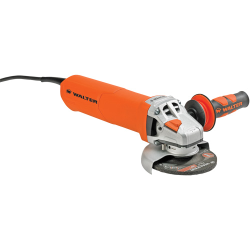 Angle Grinder with 100 ZIP Cut Wheels, 5", 120 V, 8.5 A, 10000 RPM Action Paper