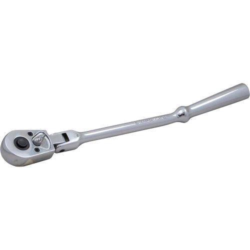 Ratchet with Flexible Head & Bent Handle Action Paper