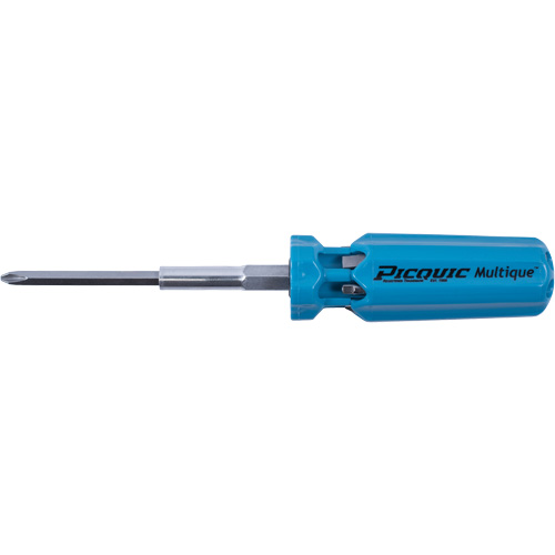 Multique Multi-Bit Screwdrivers, 2-1/2" L Action Paper