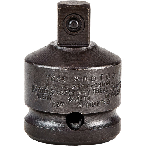 Douille adaptateur, Chocs, Prise 3/4", Douille 1/2", 2,0625" lo Action Paper