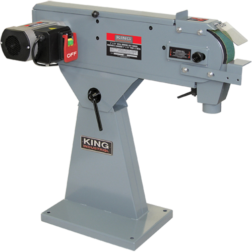Metal Belt Sander Action Paper