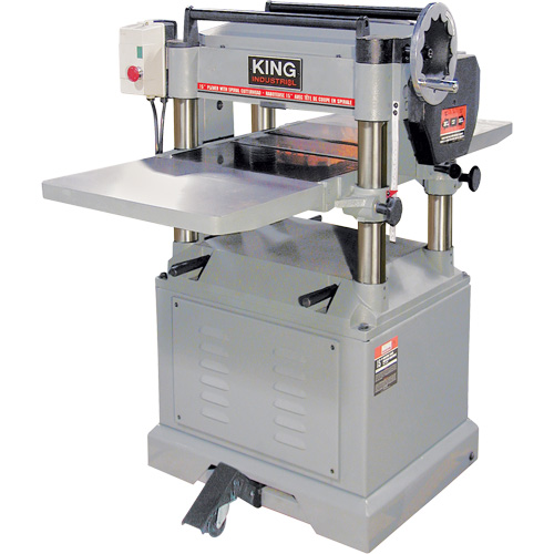 Planers- Spiral cutterhead, 42" W x 32-1/2" L x 45" H Action Paper