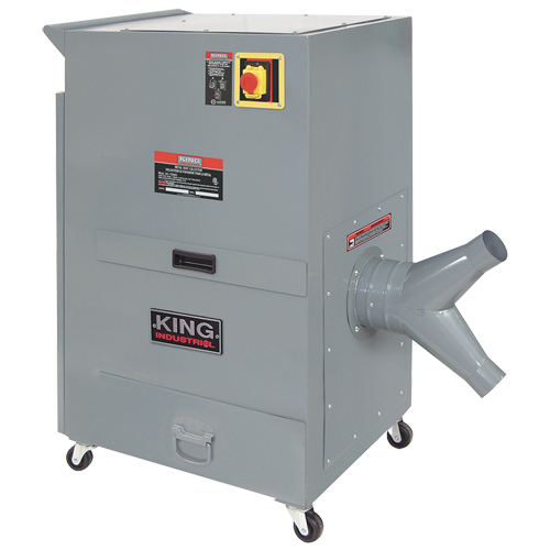 Metal Dust Collector, 40-1/4" x 22-1/2" x 43-3/4" Action Paper