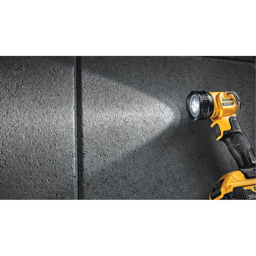 Max Work Light, LED, 110 Lumens, 11 Hrs. Run Time, Rechargeable Battery, Plastic Action Paper
