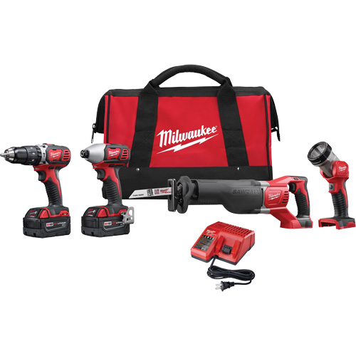 Trousse d'outil combin&eacute; sans fil M18, Lithium-ion, 18 V Action Paper