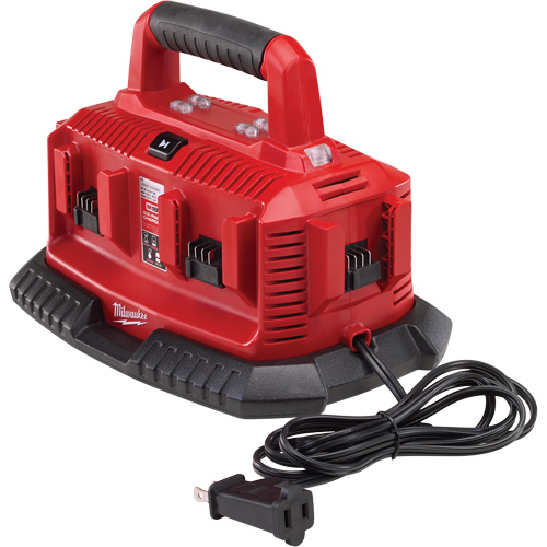 M18 Six Pack Sequential Charger, 18 V, Lithium-Ion Action Paper