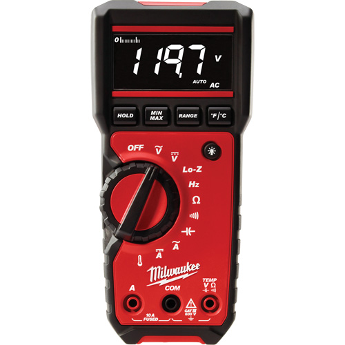 True RMS Multimeter, AC/DC Voltage, AC/DC Current Action Paper