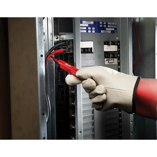 D&eacute;tecteur de tension, 50 - 1000 V, Alerte Son Action Paper