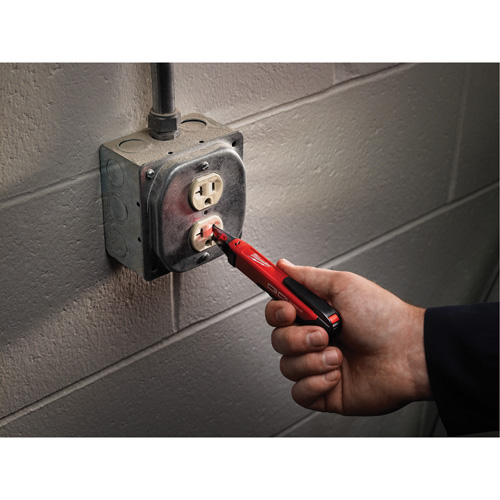 D&eacute;tecteur de tension, 50 - 1000 V, Alerte Son Action Paper