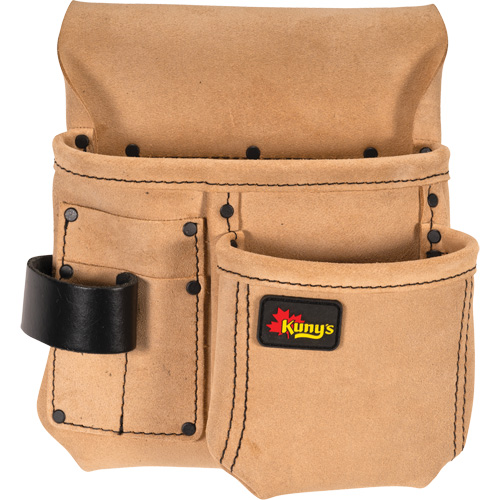 Demi-Tablier De Menuisier, Porte-outil multiple, Cuir, 4 Poches Action Paper