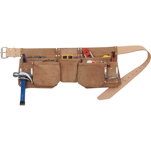 Tabliers de compagnon menuisier, Cuir, Havane Action Paper