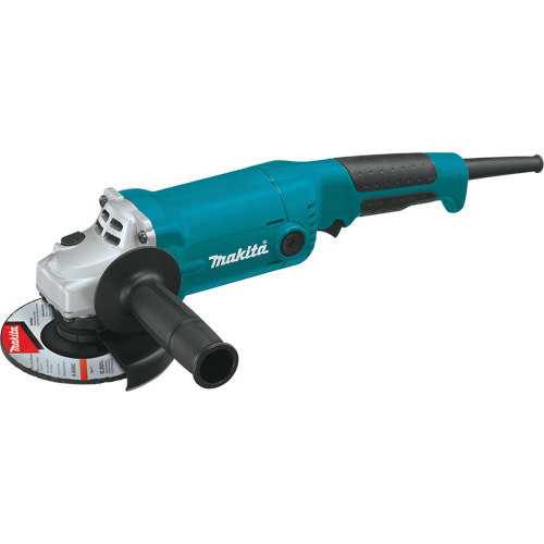 Angle Grinder with AC/DC Switch, 5", 10.5 A, 11000 RPM Action Paper