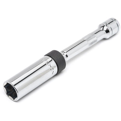 6-Point Magnetic Swivel Spark Plug Socket  Action Paper