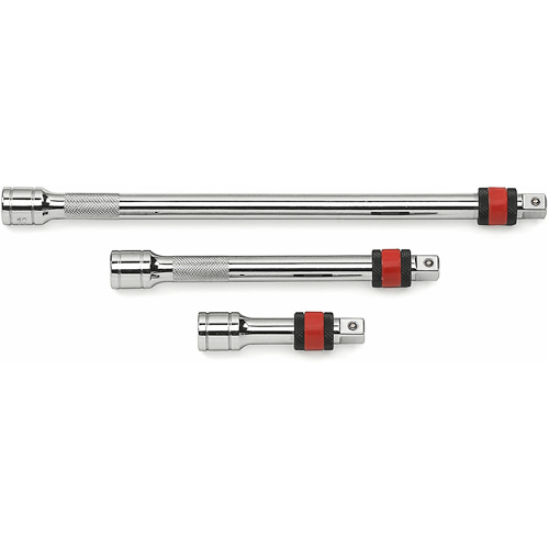 3-Piece 1/4" Drive Locking Extension Set Action Paper