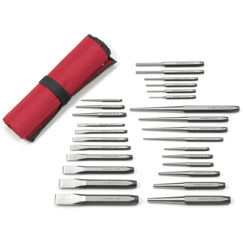 Punch & Chisel Set, 27 Pieces Action Paper