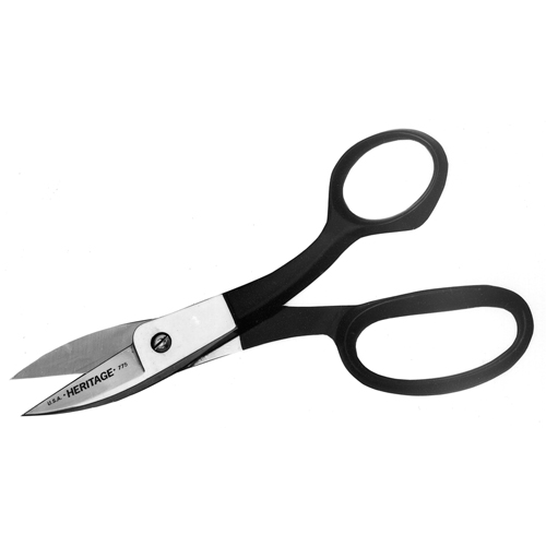 Broad Blade Shear, 2" Cut Length, Rings Handle Action Paper