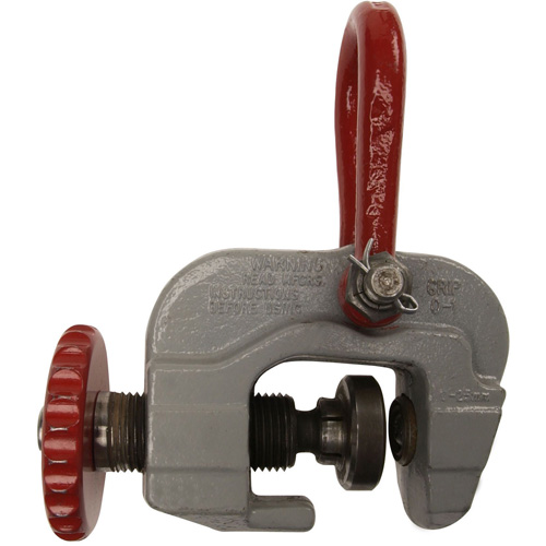 SAC Plate Clamp, 12000 lbs. (6 tons), 0" - 3" Jaw Opening Action Paper