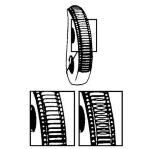 &eacute;lingue l&egrave;ve-t&ocirc;le GXL, 2000 lb (1 tonne), Ouverture de la m&acirc;choire de 1/16" - 3/4" Action Paper