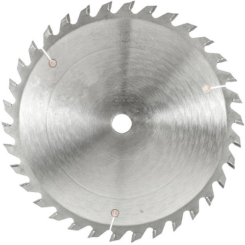 Industrial Saw Blade - Crosscut Thin Kerf, 8", 34 Teeth, Wood Use Action Paper