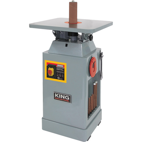 Oscillating Spindle Sander Action Paper