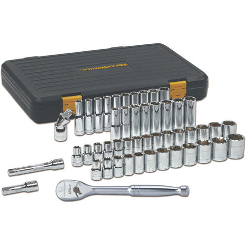 Jeu d'outils pour m&eacute;canicien &agrave; 6 pans SAE/m&eacute;triques 120XP Action Paper