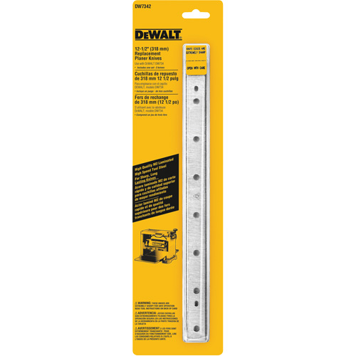 12-1/2" Disposable Reversible Planer Knives Action Paper